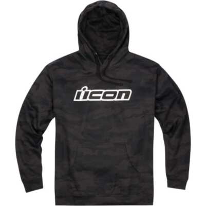 БЛУЗА ICON Classic Hoodie - Black Camo