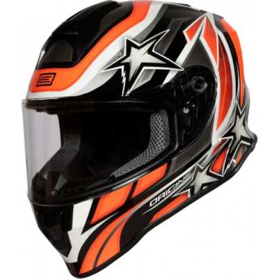ДЕТСКА КАСКА ORIGINE DINAMO KIDS STARS REVOLUTION GLOSS FLUO ORANGE/BLACK
