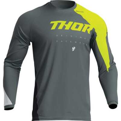 Джърси THOR SECTOR EDGE DARK GRAY/ACID