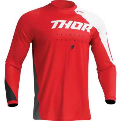 Джърси THOR SECTOR EDGE RED/WHITE