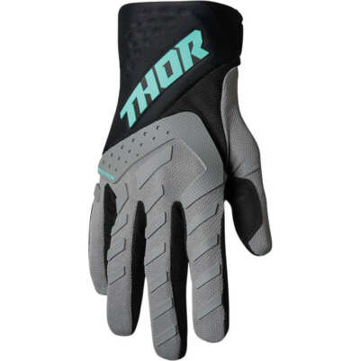 Ръкавици THOR SPECTRUM GRAY/BLACK/MINT