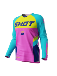 Детско джърси SHOT TRACER PINK