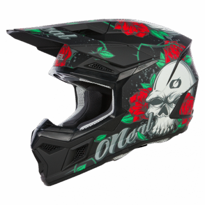 Детска мотокрос каска O'NEAL 3SERIES MELANCIA BLACK/MULTI V.24