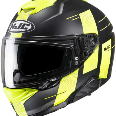 Каска HJC i71 Peka – Fluo Yellow (MC3HSF)